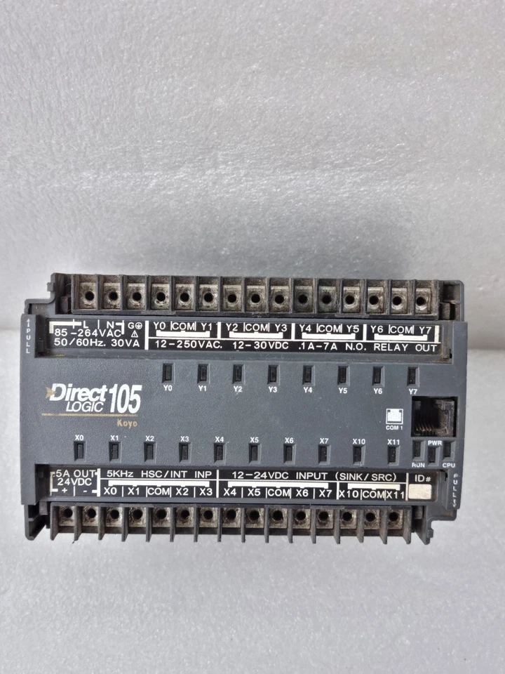 DIRECT LOGIC 105 KOYO FACTS F1-130D CPU MODULE MADE IN USA FREE SHIPPING